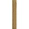 Ekena Millwork 5 1/2-in W x 22-in D x 34-in H Balboa Slat Rough Cedar Woodgrain TimberThane Outlooker, Primed Tan OUTUR055X22X34BOA24RCPR - alternate 3